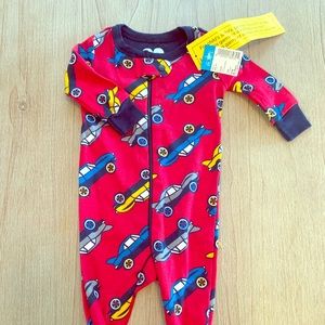 Little boy car onesie! Brand new footie pjs